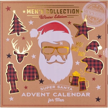 Accentra Adventní kalendář Men's Collection Winter Edition skládací obal