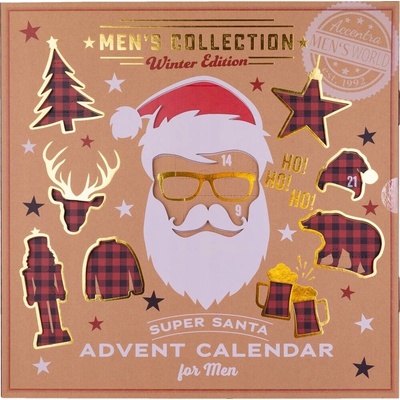 Accentra Adventní kalendář Men's Collection Winter Edition skládací obal
