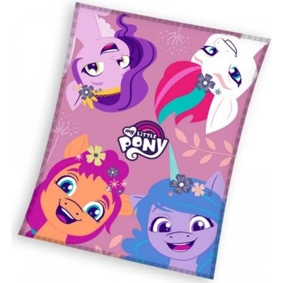 MLP MY LITTLE PONY FLÍSOVÁ DEKA Hraví poníci