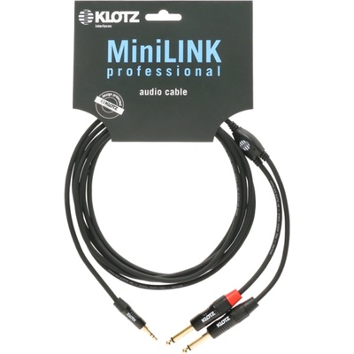 KLOTZ Аудио кабел мини жак-два жака Klotz KY5-300 PRO 3 метра