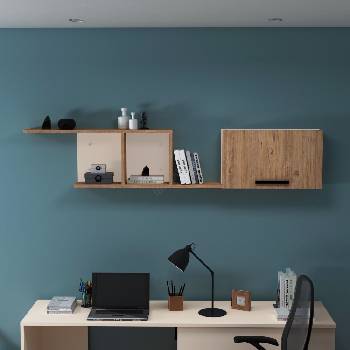 ASIR GROUP Стена рафт NEWRA 35x150 см, борова Atlantic (AS1881)