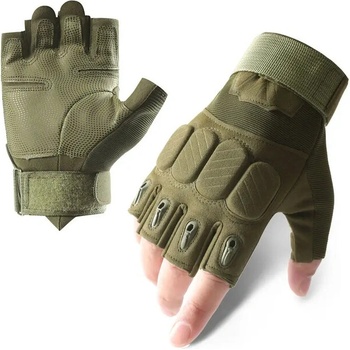 DRAGOWA Tactical Тактически ръкавици Storm short, зелени (DRG076.G.short)