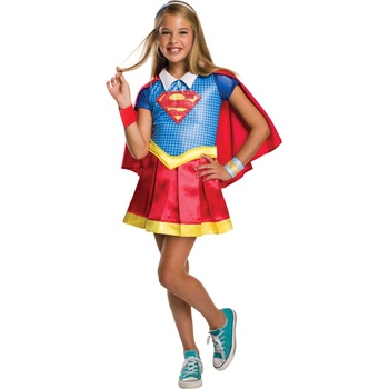 Rubies Детски костюм Deluxe - Supergirl Размер - деца: M: 116 см