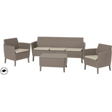 ALLIBERT ORLANDO 3 SEATER Set záhradný, cappuccino/piesok 17202802