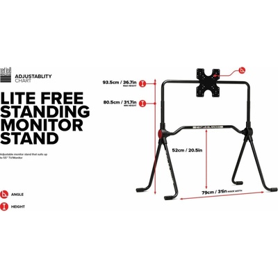 Next Level Racing LITE Free Standing Monitor Stand