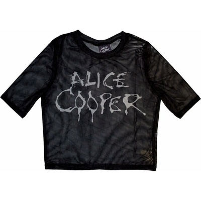 Alice Cooper tričko Dripping Logo Ladies Black