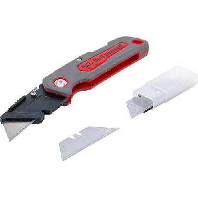 BGS 50600 Zavírací nůž 160 mm s výměnnými čepelemi