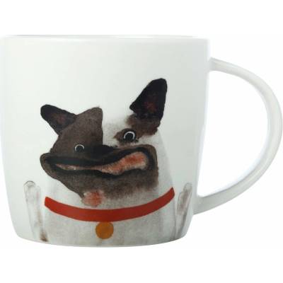 Maxwell & Williams Biely porcelánový hrnček Best Furry Friends 400 ml