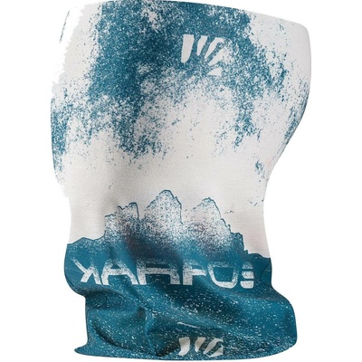 KARPOS Trecime Neckwarmer Bright White Ombre Blue