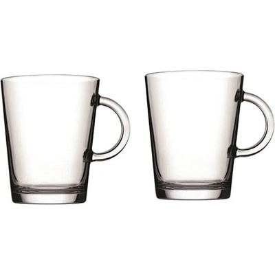 PASABAHCE Sada skleněných hrnků TRIBECA 400 ml