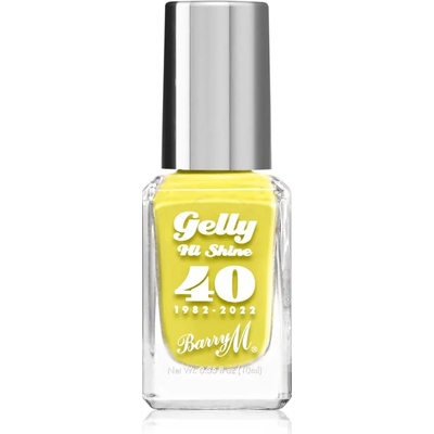 Barry M Gelly Hi Shine "40" 1982 - 2022 лак за нокти цвят Key Lime Pie 10ml
