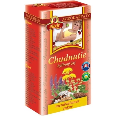 Agrokarpaty NA CHUDNUTIE BYL. čaj čistý prírodný produkt 20 x 2 g