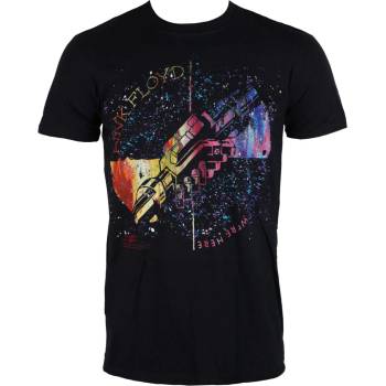 ROCK OFF Мъжка тениска Pink Floyd - Machine Greeting Orange - Black - ROCK OFF - GDAPFTS06MB