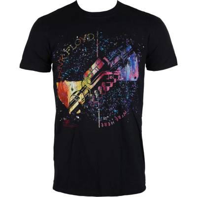 ROCK OFF Мъжка тениска Pink Floyd - Machine Greeting Orange - Black - ROCK OFF - GDAPFTS06MB