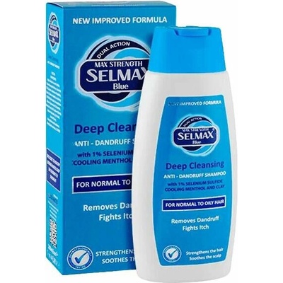 Selmax Modrý šampón proti lupinám 200 ml