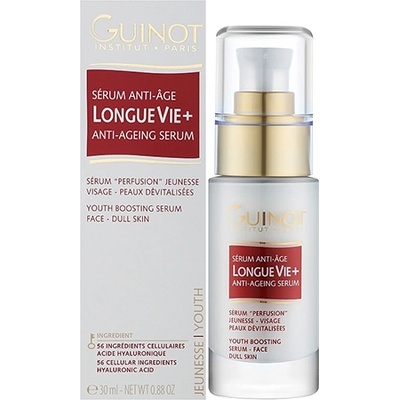 Guinot Longue Vie+ Anti-Ageing Serum серум за лице против стареене за жени 30 мл