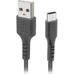 SBS LTHL200 USB-A - Micro-USB кабел 1m - Черен (LTHL200)