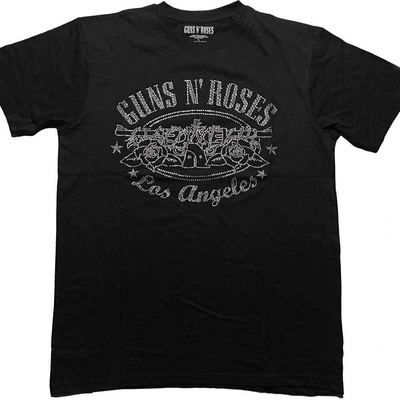 Guns N' Roses LA Logo (Embellished) Black XL Риза (GNRTS138MB04)