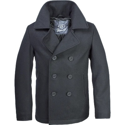 Brandit Pea Coat мъжко палто, черно (3109.2)