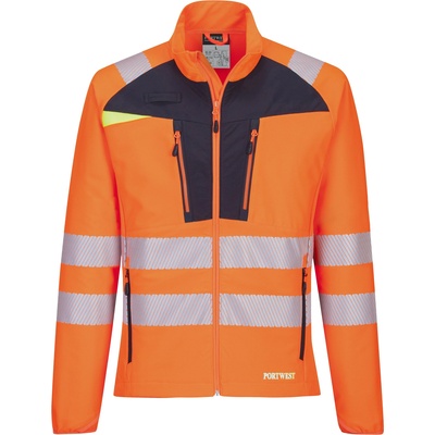 Portwest HI-VIS DX481 / Базов слой, светлоотразителен, slim fit - HV оранжево/черно XXL (DX481OBRXXL)