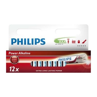 Philips Power Alkaline AAA 12ks LR03P12W/10