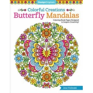 Colorful Creations Butterfly Mandalas | Jess Volinski (2017)