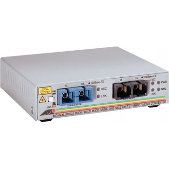 Allied Telesis Конвертор 100FX(SC) multi-mode to 100FX(SC) single-mode (15km) (AT-MC104XL)