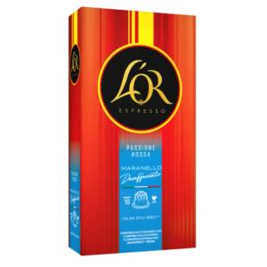 L'OR Maranello Passione Decaffeinato Безкофеиново кафе на капсули 10 бр. 52гр