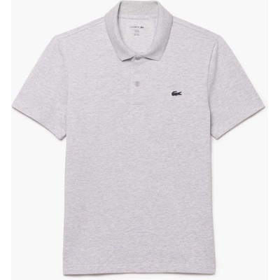 Lacoste Блуза с яка Lacoste Men's Regular Fit Short Sleeve Polo Shirt - Light Grey CCA