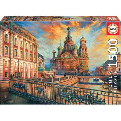 Educa Saint Petersburg + fix lepidlo 1500 dielov
