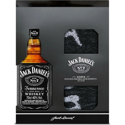 Jack Daniel's 40% 0,7 l (dárkové balení ručník)