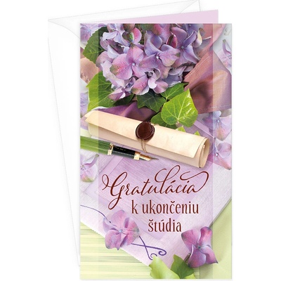 ARGUS Blahoželanie k ukončeniu štúdia 18-696