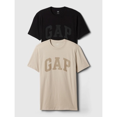 GAP pánské Bavlněné tričko s logem 2 ks 885595-00