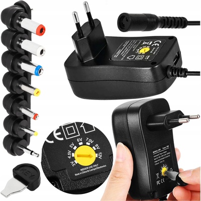 Emos univerzální napájecí zdroj pulzní N3113 3-12 V / 2.25 A max. s hřebínkem USB