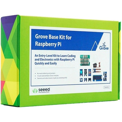 Grove Base Kit pro Raspberry Pi 4B / 3B + sada pro začátečníky