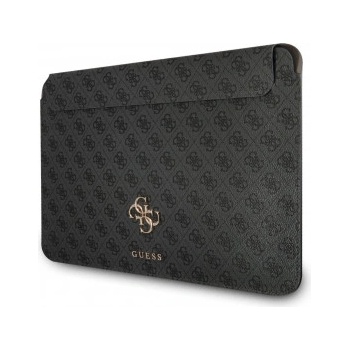 Guess GUCS13G4GFGR PU 4G Metal Logo Computer Sleeve 13" Grey
