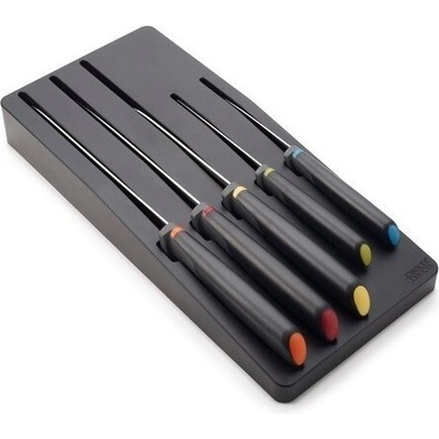 Joseph Joseph Elevate úložný box s noži 6 ks, černý, 10545