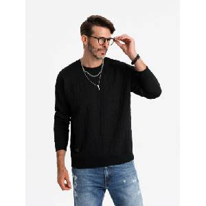 Ombre Clothing Мъжки суитшърт Ombre Clothing Ombre Clothing | Cheren | МЪЖЕ | L