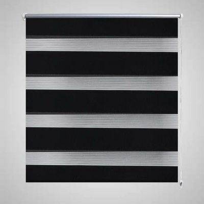 Nabytek XL Roleta den a noc / Zebra / Twinroll 70x120 cm černá