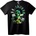 NOONEBRAND Тениска Lizard King градски стил - 2XL, Black
