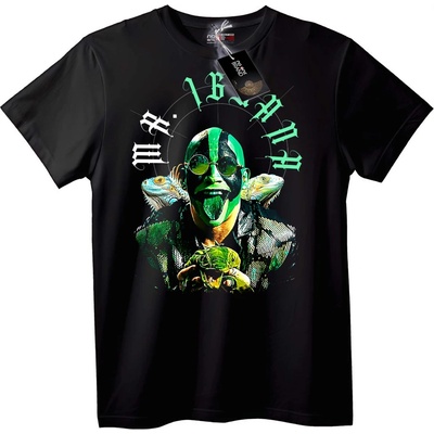 NOONEBRAND Тениска Lizard King градски стил - 2XL, Black