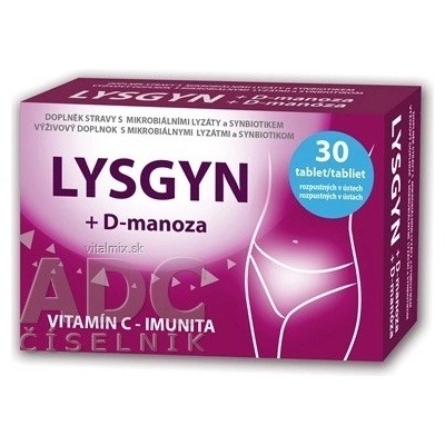 BCom Consulting Lysgyn + D-manoza 30 tablet