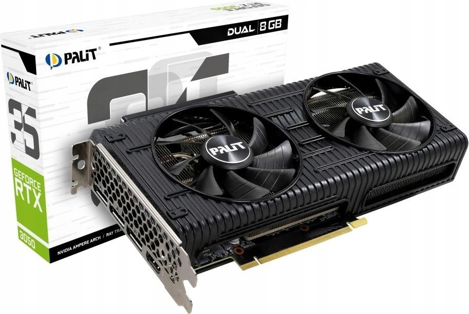 Palit Introduces GeForce RTX 3050 6 GB KalmX and StormX Models