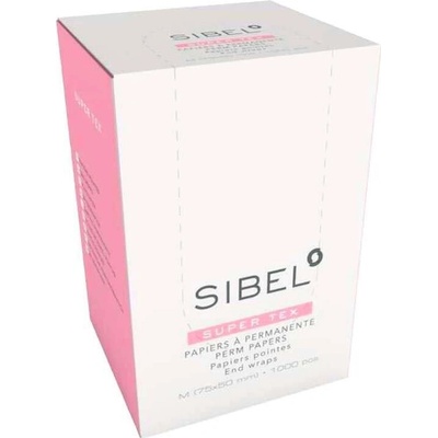 Sibel Permanent Papers Super Tex End Wraps 75 x 50 mm 1000 ks
