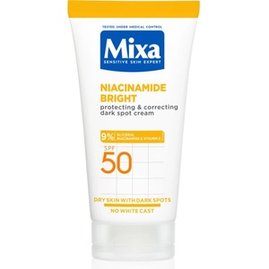 Mixa Niacinamide Bright коригиращ крем Против тъмни петна SPF 50 50ml