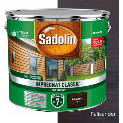 Impregnát na dřevo Sadolin hybridní palisandr 9 9L