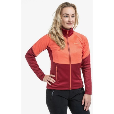 Kilpi Оранжево-винен дамски функционален суитчър Kilpi TOMMS-W Kilpi | Cherven | ЖЕНИ | XS