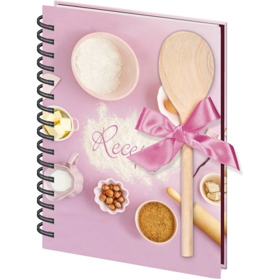 Stil Kniha na recepty s vařečkou A5 se spirálou Baking – Zbozi.Blesk.cz