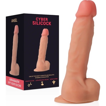 Image 1 of Cyber Silicock ултра реалистично дилдо 15.5см