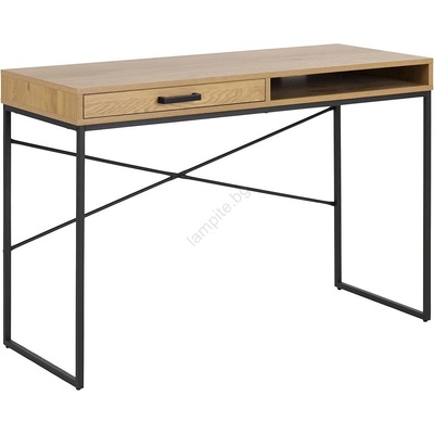 Actona Писмено бюро saron дъб/черно (ao0064)